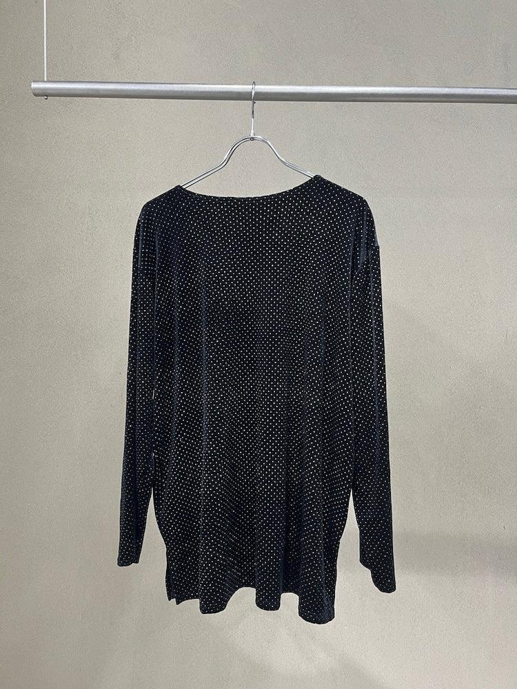 Studs Velour Over Tee