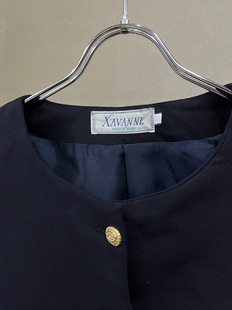 Cropped Marine Jacket