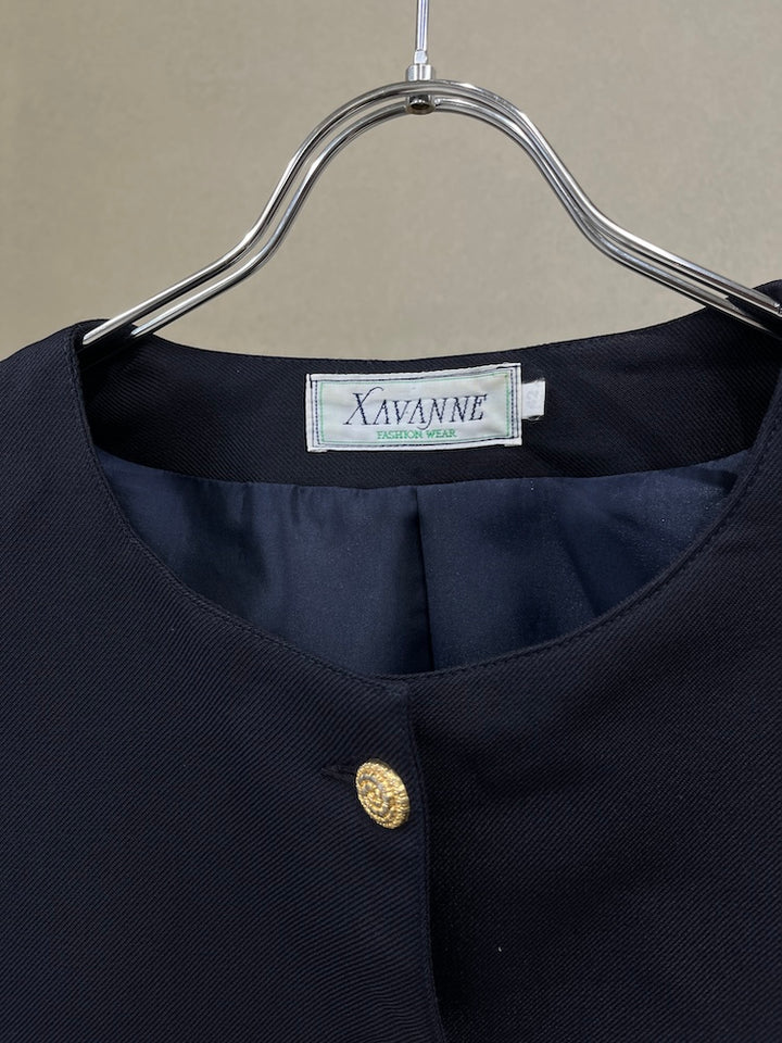 Cropped Marine Jacket