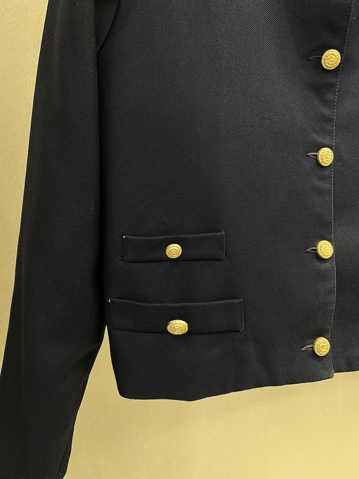 Cropped Marine Jacket