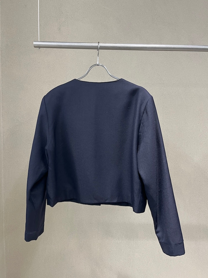 Cropped Marine Jacket