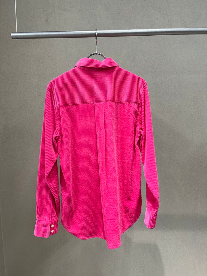 Fuchsia Corduroy Shirt