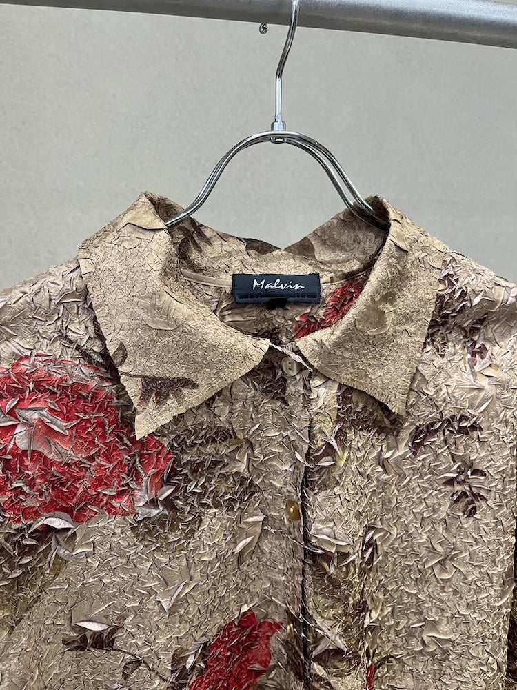 Crinkle Rose Shirt