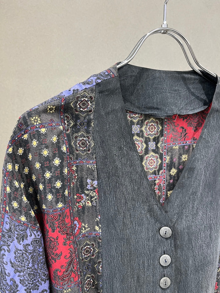 Silky Japonism Tunic