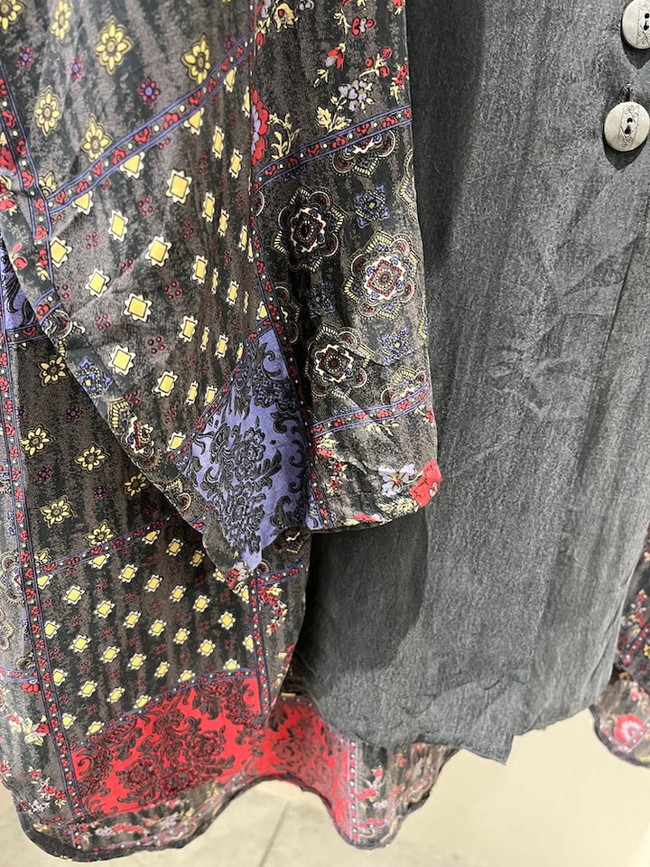 Silky Japonism Tunic