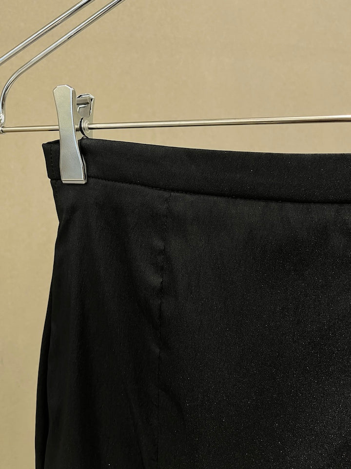 Mermaid Line Polyester Skirt