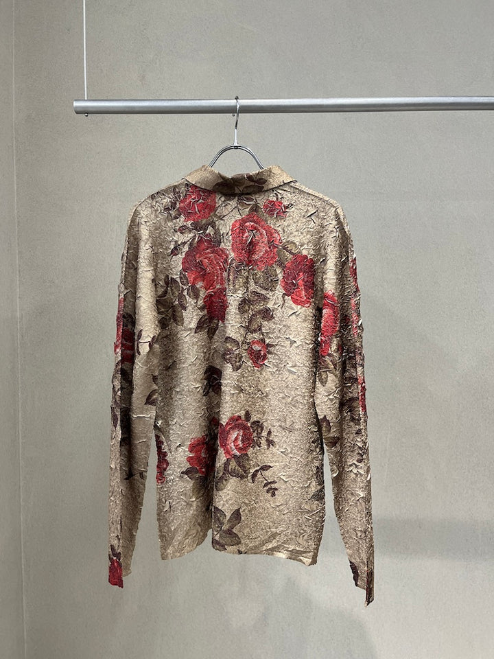 Crinkle Rose Shirt