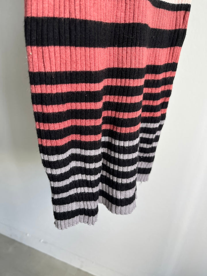 Stripe Compact Knit Dress
