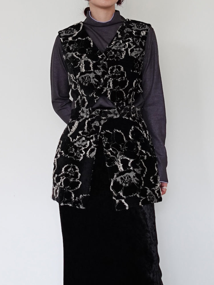 Multi Way Jacquard Vest｜マルチウェイベスト – MARTE