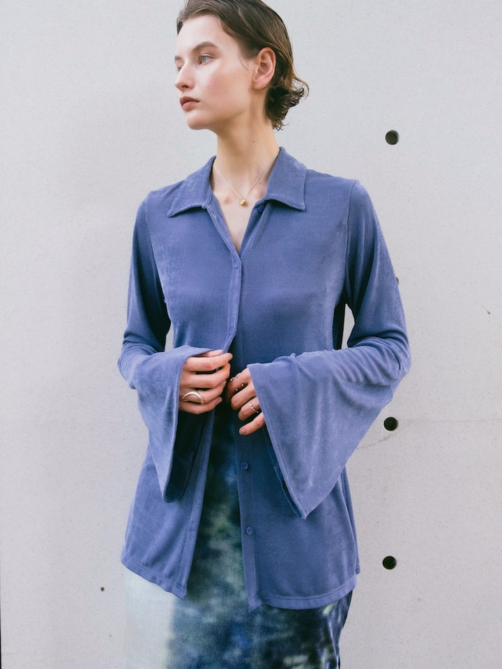 モデル身長：171cm / カラー：DustyBlue