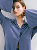 モデル身長：171cm / カラー：DustyBlue