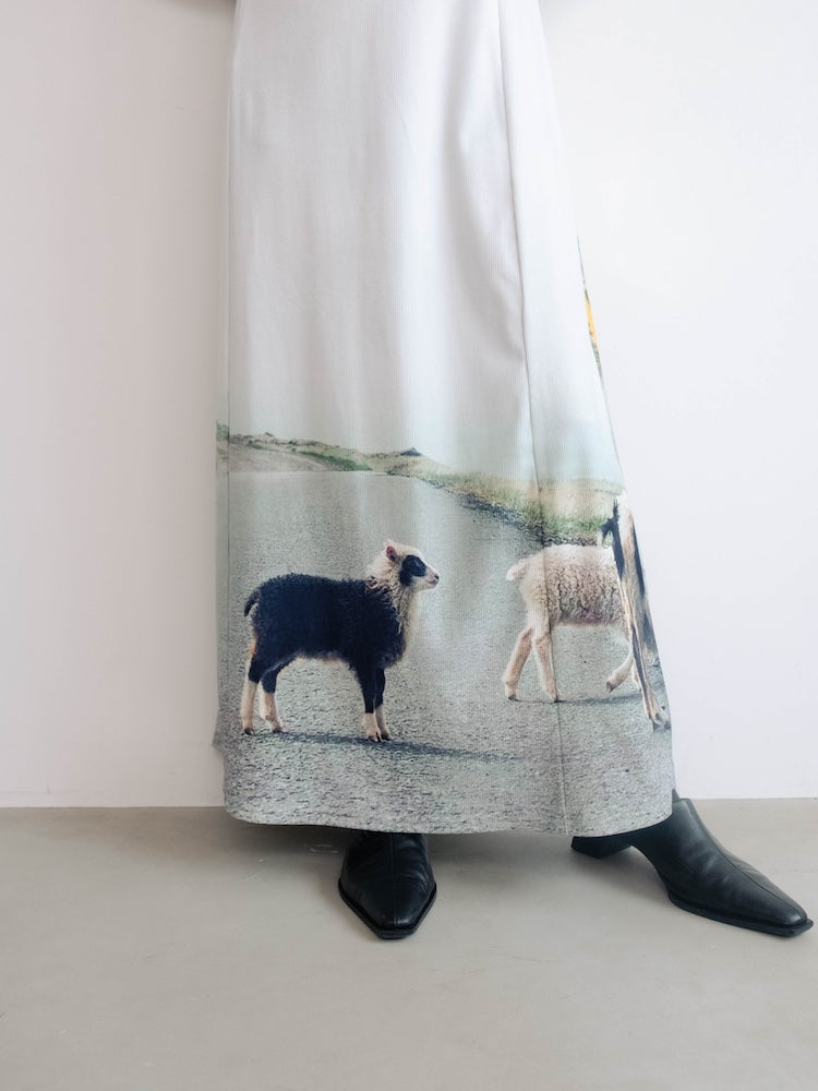 モデル身長：156cm / カラー：03 Sheep