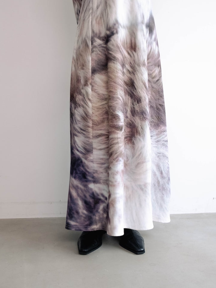 モデル身長：156cm / カラー：01 MixedFur