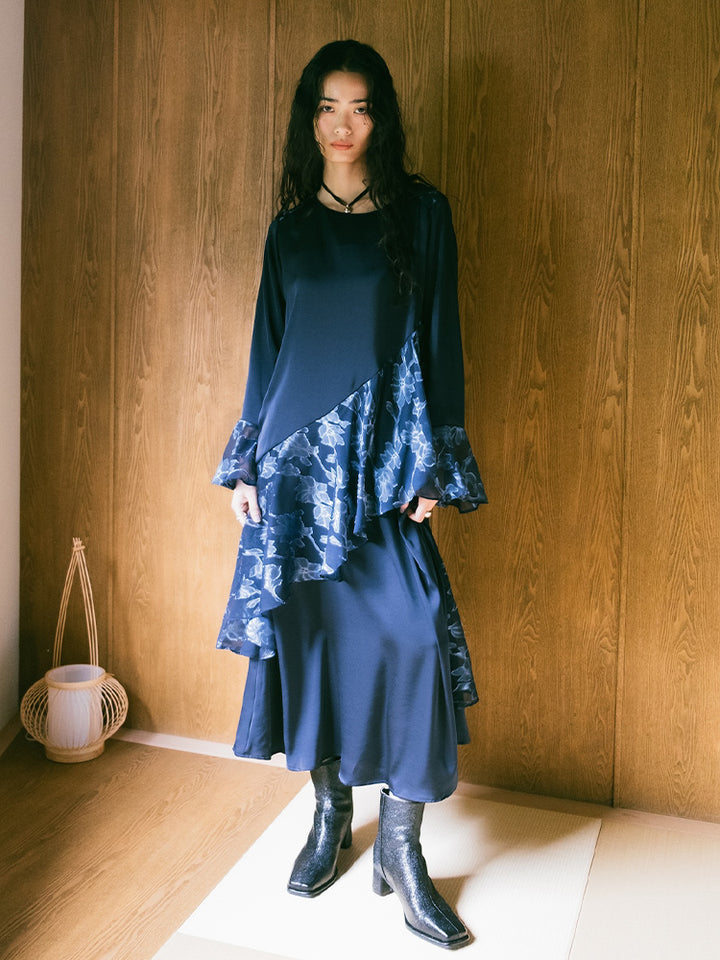 モデル身長：170cm / カラー：Navy