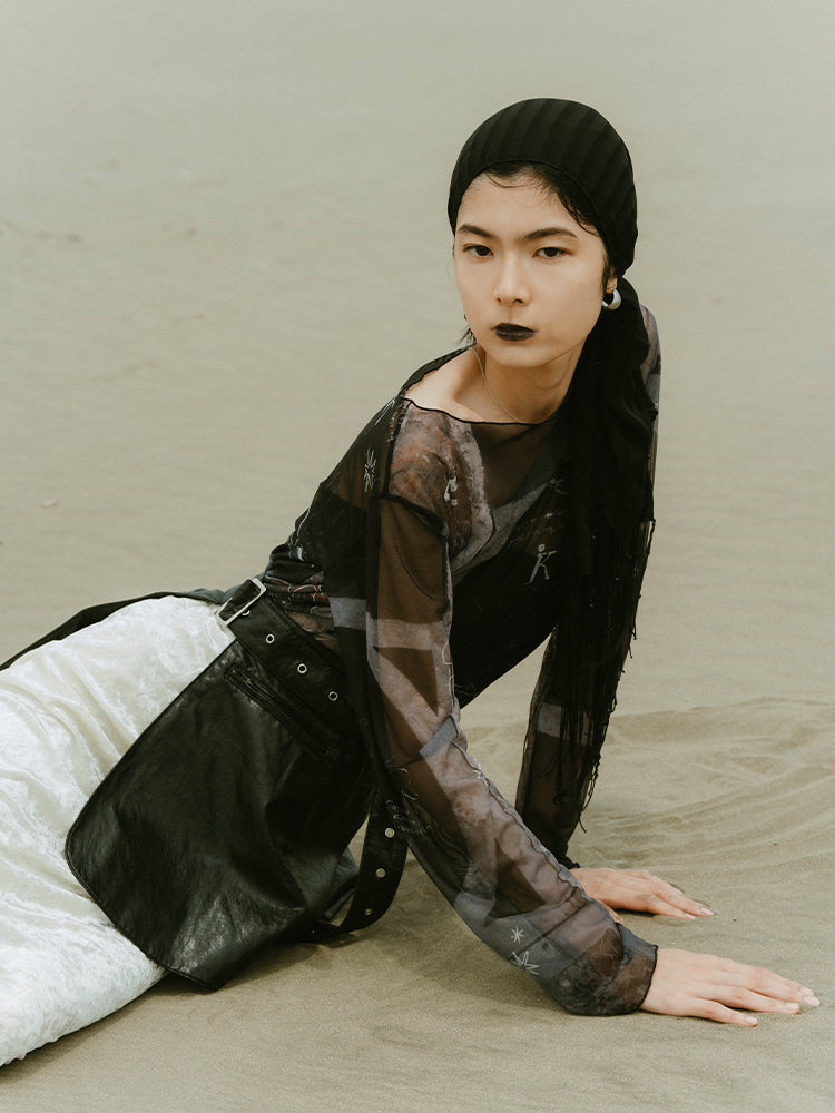 sahara Sheer Top｜サハラシアーカットソー – MARTE