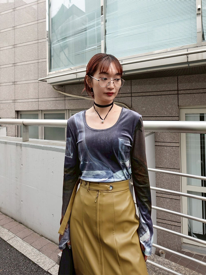 モデル身長：168cm 