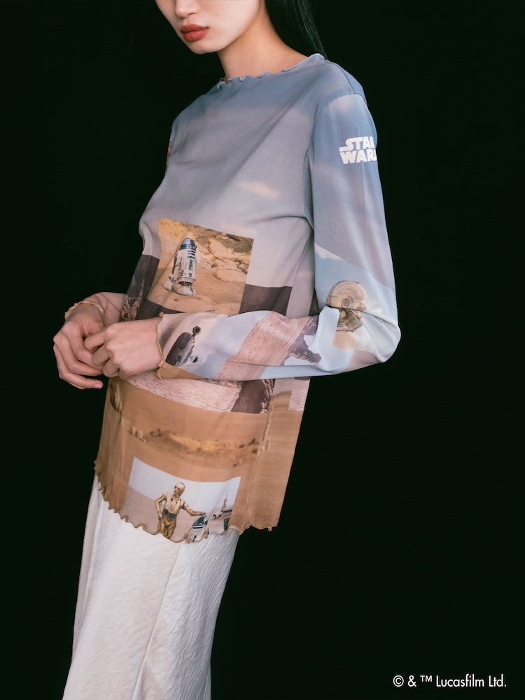 【完売品】sahara スターウォーズ　シアートップス　新品未使用 スターウォーズ シアートップス｜STAR WARS Sheer Top – MARTE
