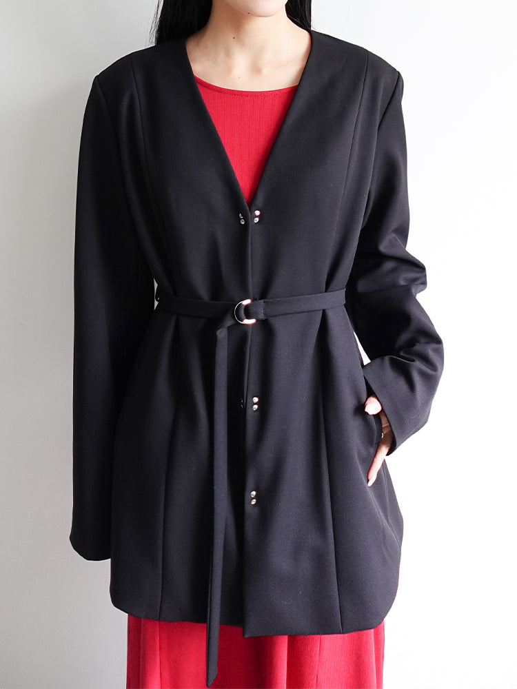 モデル身長：158cm / カラー：Black