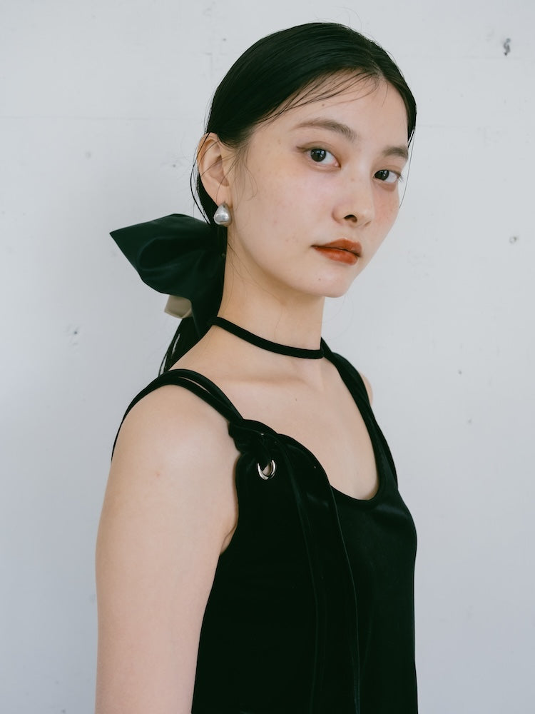 Square Leather Chouchou｜バイカラーレザーシュシュ – MARTE
