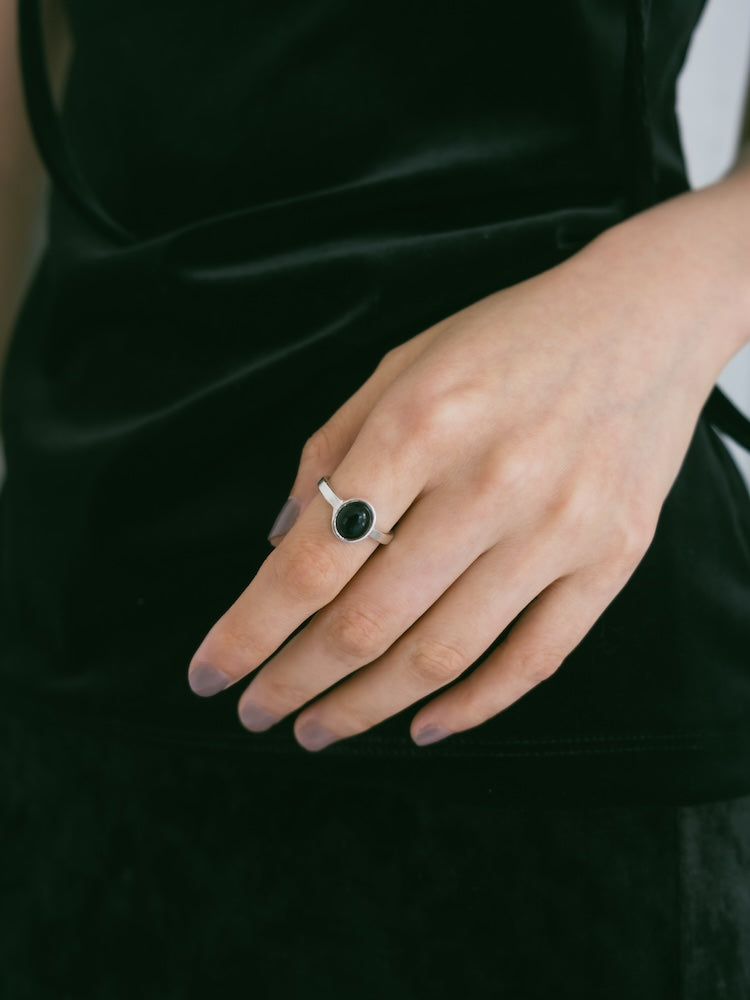 Oval Stone Ring