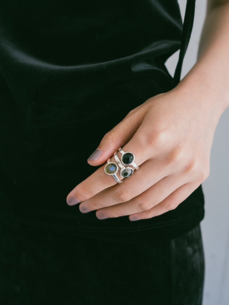 Oval Stone Ring