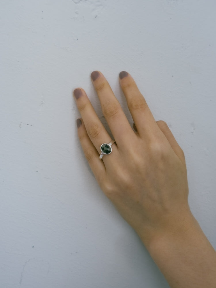 Oval Stone Ring