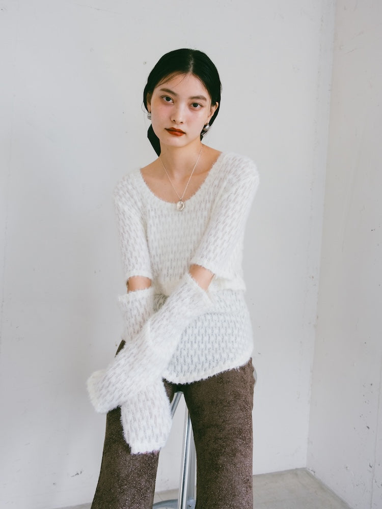 モデル身長：173cm / カラー：White