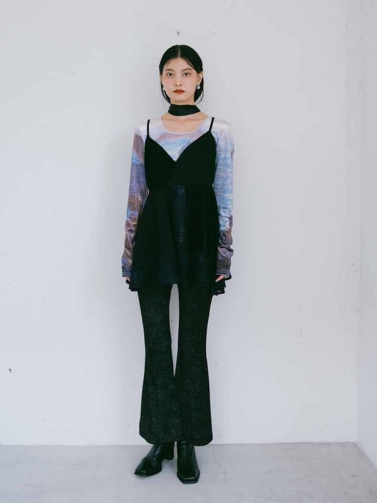 Patchwork Circular Top｜サーキュラーキャミトップス – MARTE