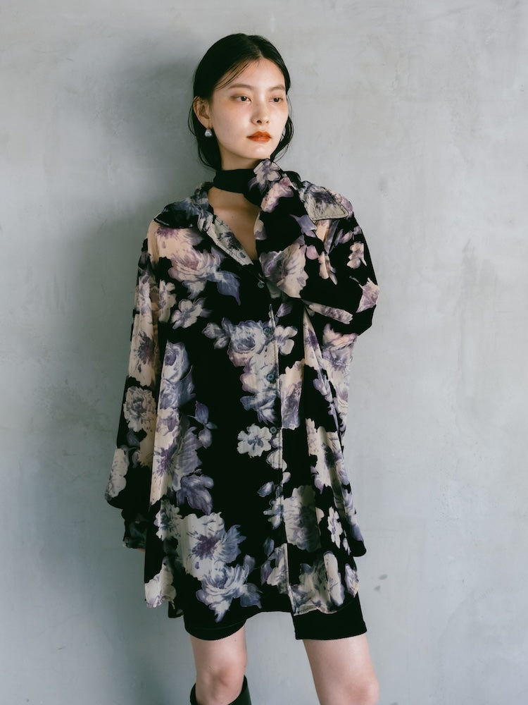 8月15日(金) 12:00販売開始】Velvet Over Shirt – MARTE