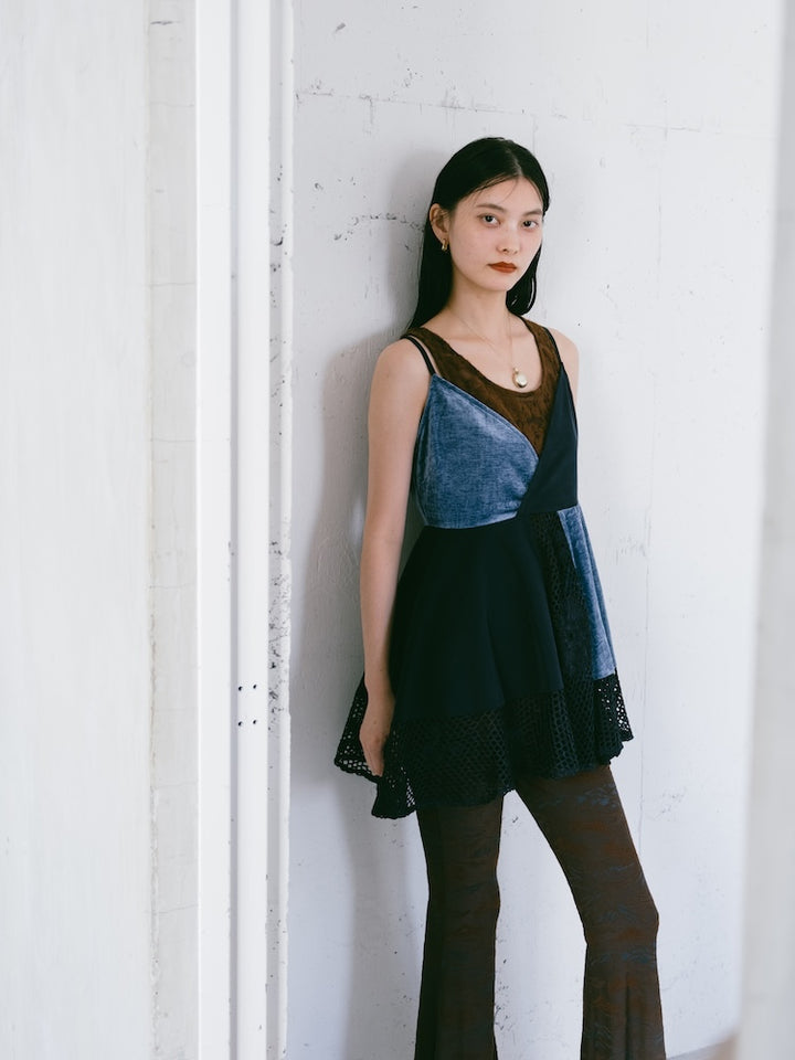 モデル身長：173cm / カラー：Blue