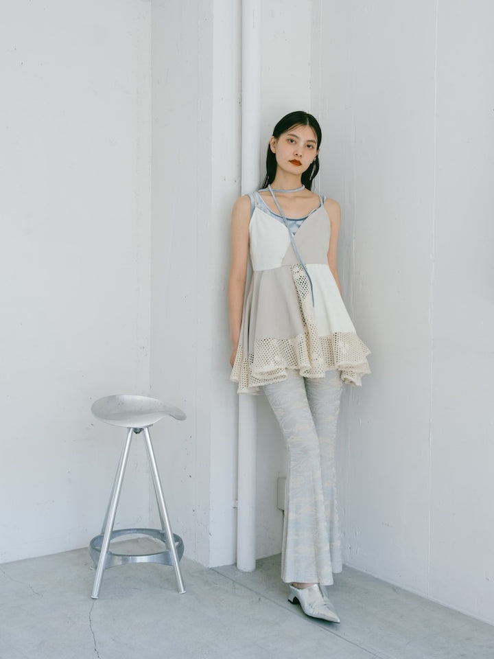 モデル身長：173cm / カラー：Ivory