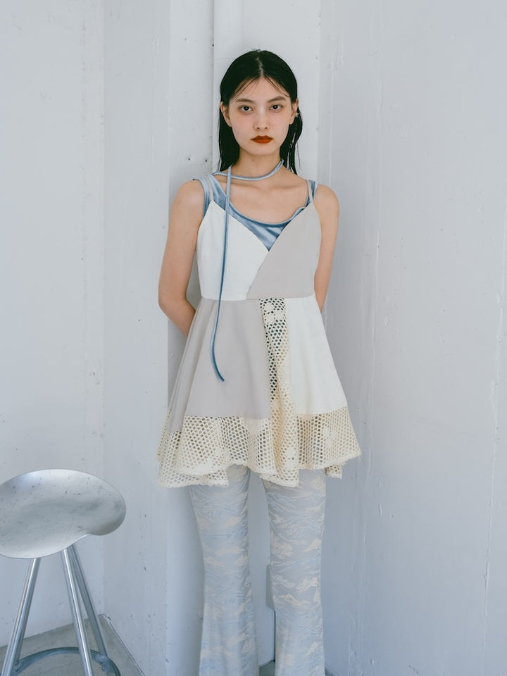 モデル身長：173cm / カラー：Ivory