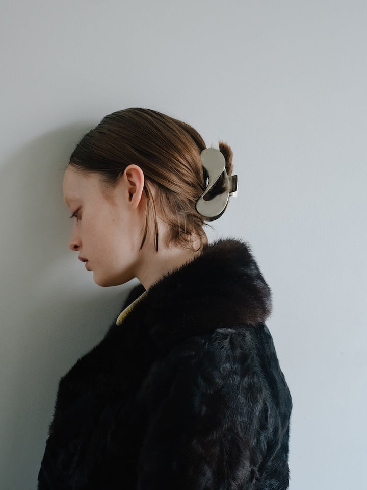 Yin and Yang Hair Clip