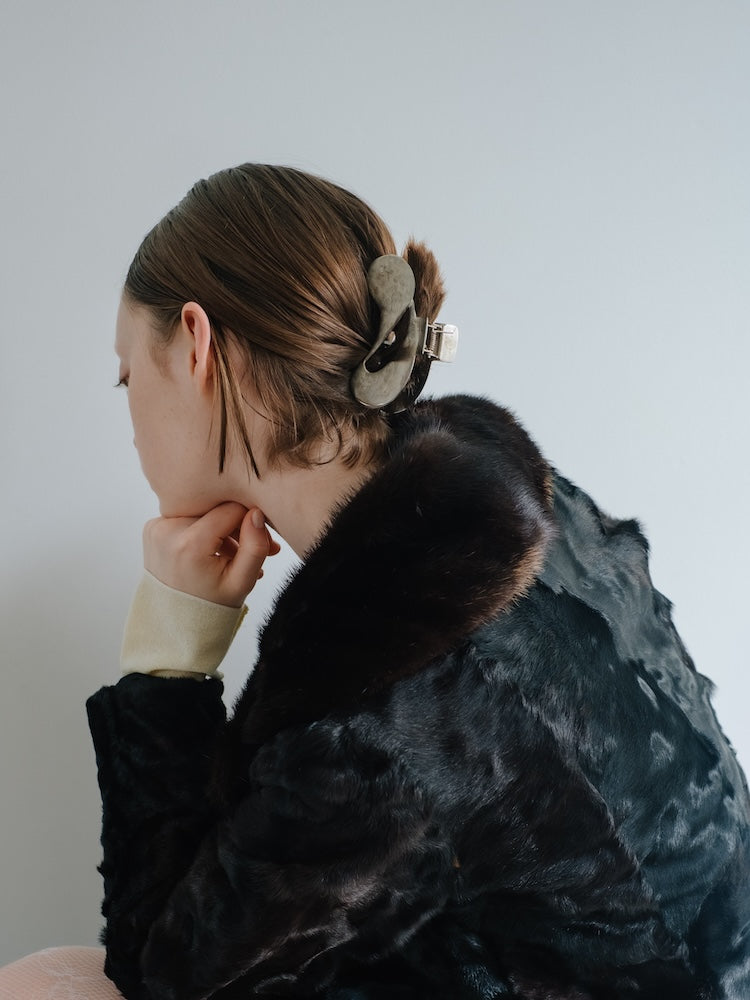 Yin and Yang Hair Clip