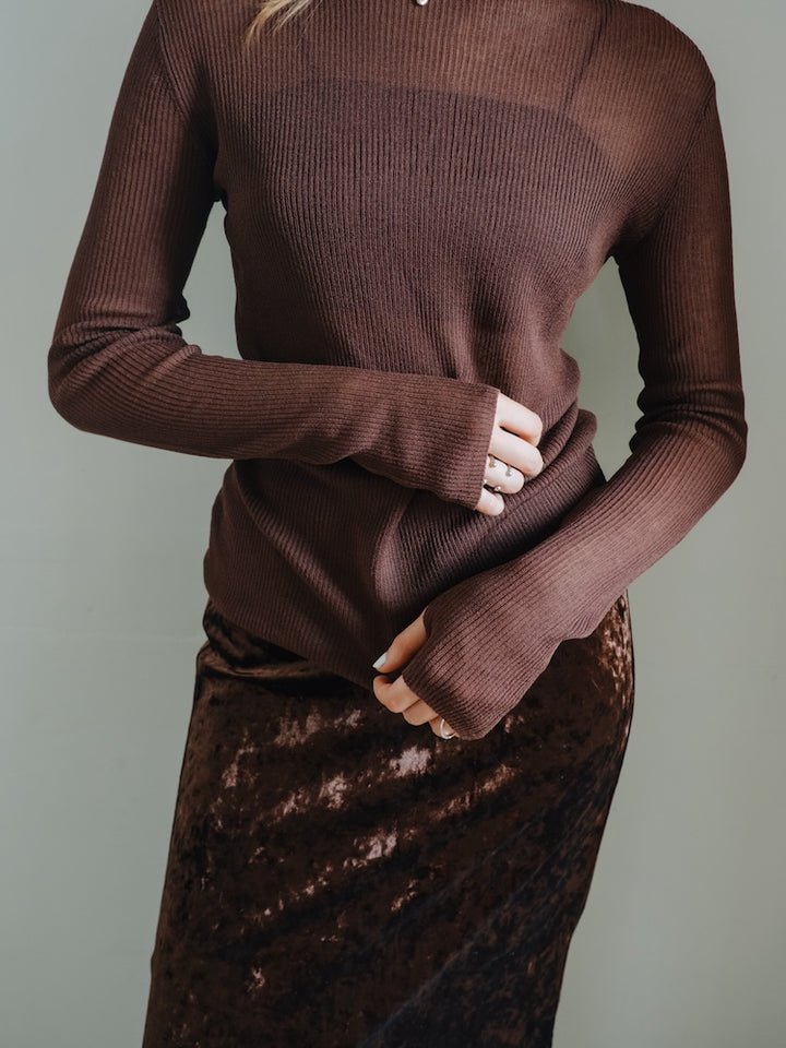 モデル身長：174cm / カラー：Brown
