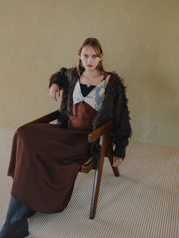 モデル身長：174cm / カラー：Brown