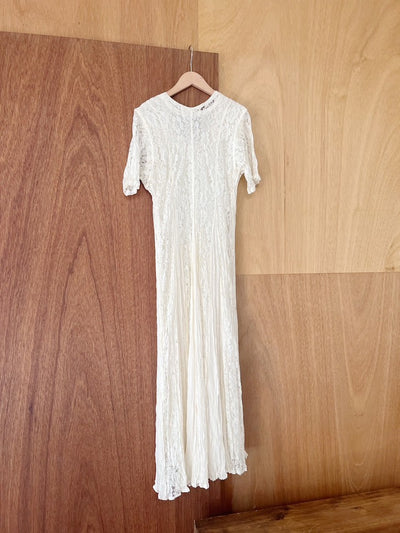 White Lace Romantic Dress