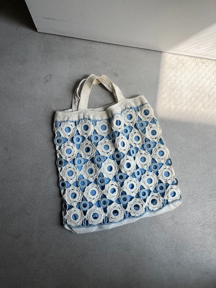 Ivory Crochet Hand Bag