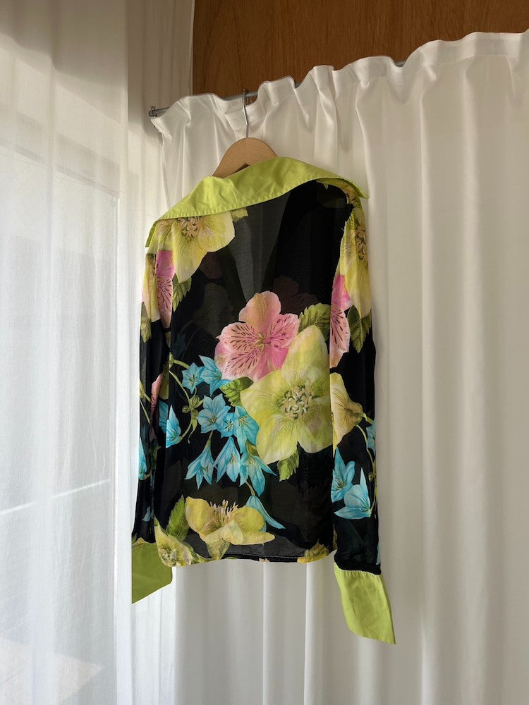 Botanical Sheer Docking Shirt