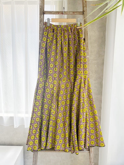 Aggregation Batik Long Skirt