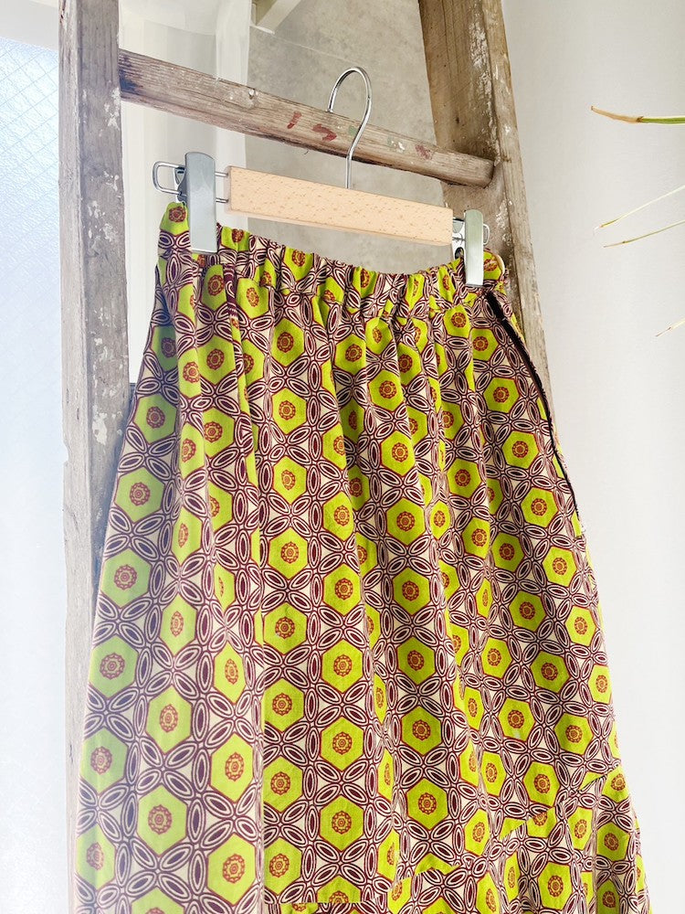 Aggregation Batik Long Skirt