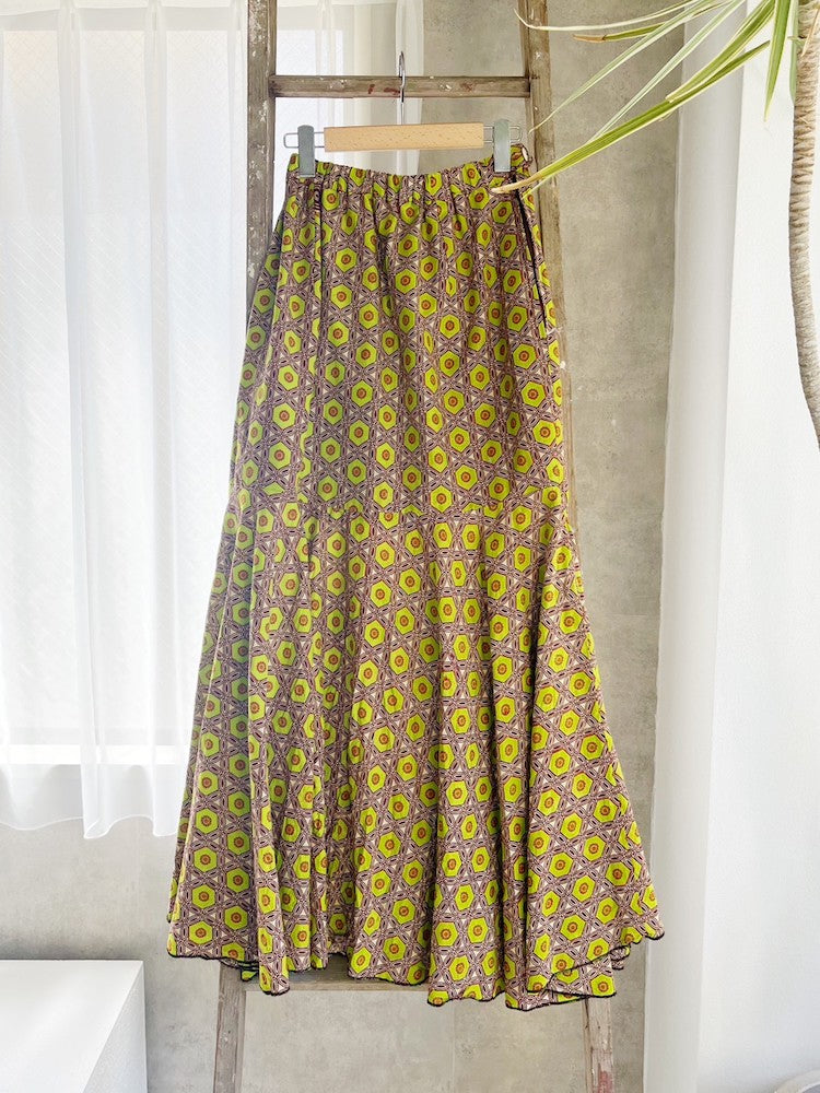 Aggregation Batik Long Skirt