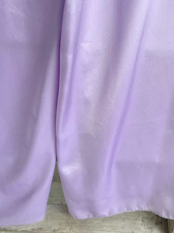 Satin Relax Pants / Lavender