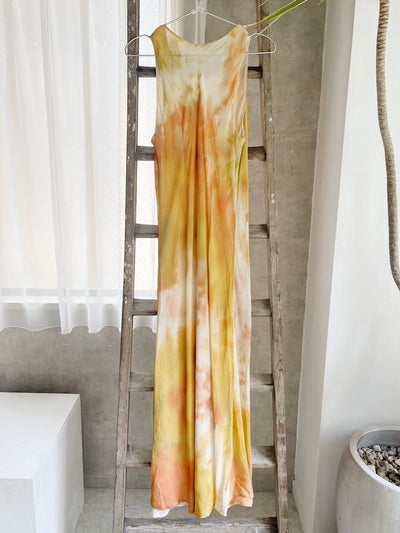 Sleeveless Tie Dye Design Dress