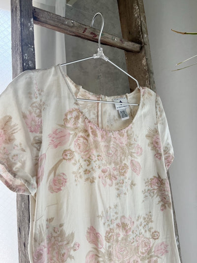 Linen Pale Rose Dress