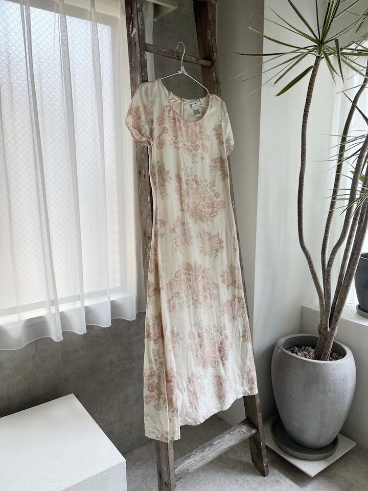 Linen Pale Rose Dress