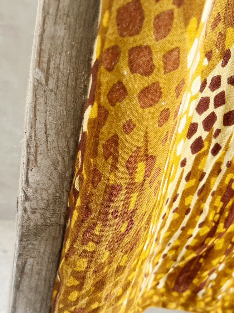 Giraffe Print Rayon Dress