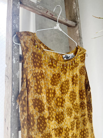 Giraffe Print Rayon Dress