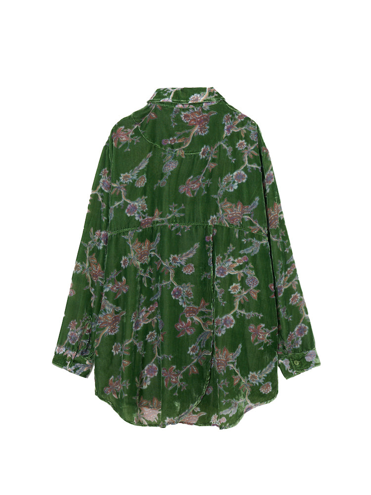 Velvet Over Shirt｜ベロアシャツ – MARTE