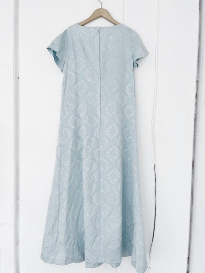 Jacquard Pale Blue Dress
